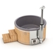 Houtgestookte hottub Intern - 5-6 personen - Grijs