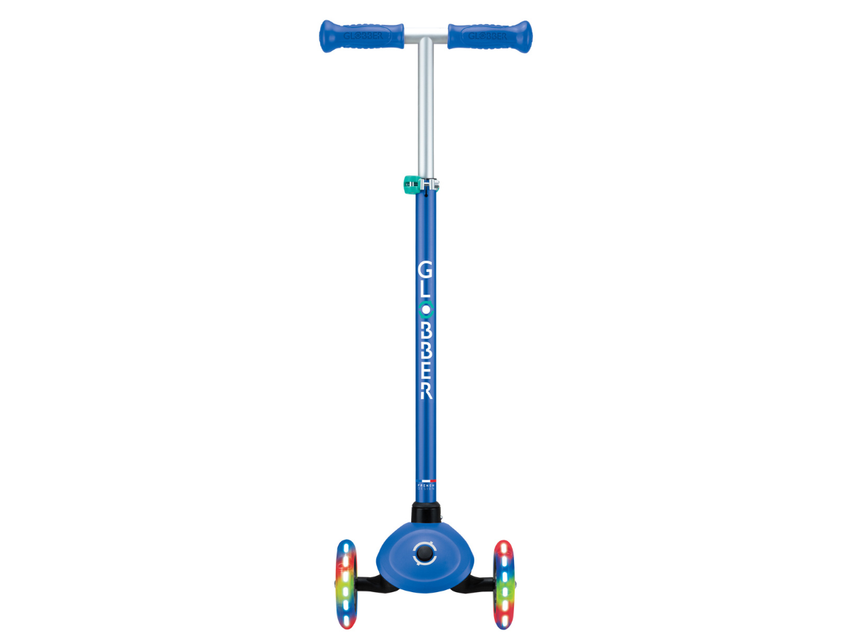 Globber Primo Plus Lights step - Blauw