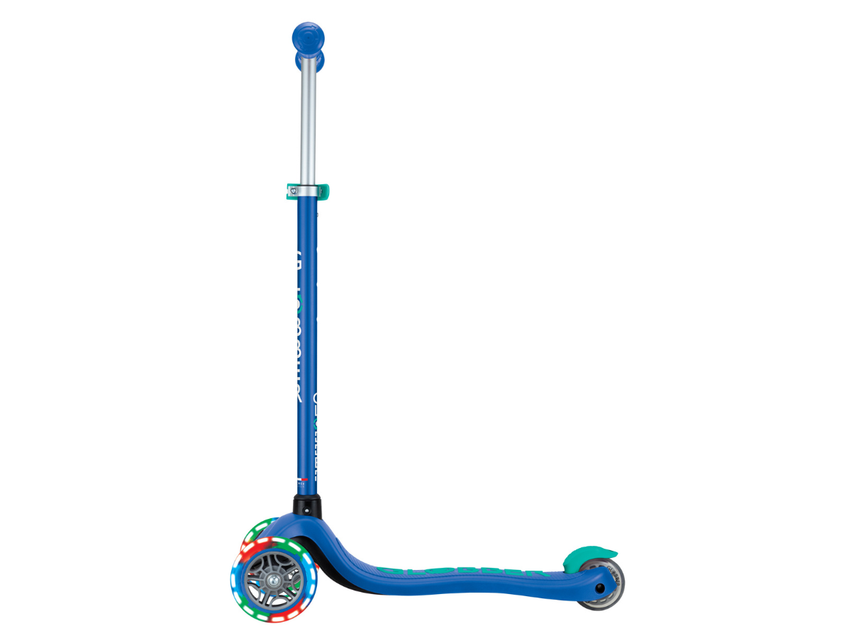 Globber Primo Plus Lights step - Blauw