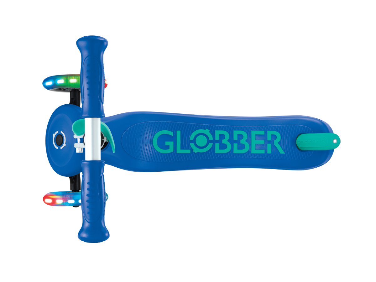 Globber Primo Plus Lights step - Blauw