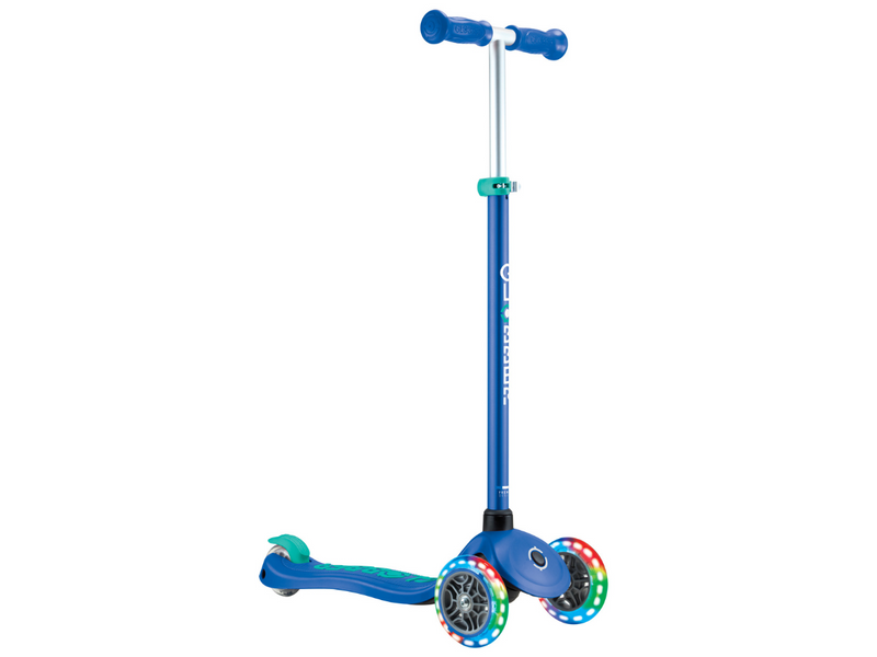 Globber Primo Plus Lights step - Blauw