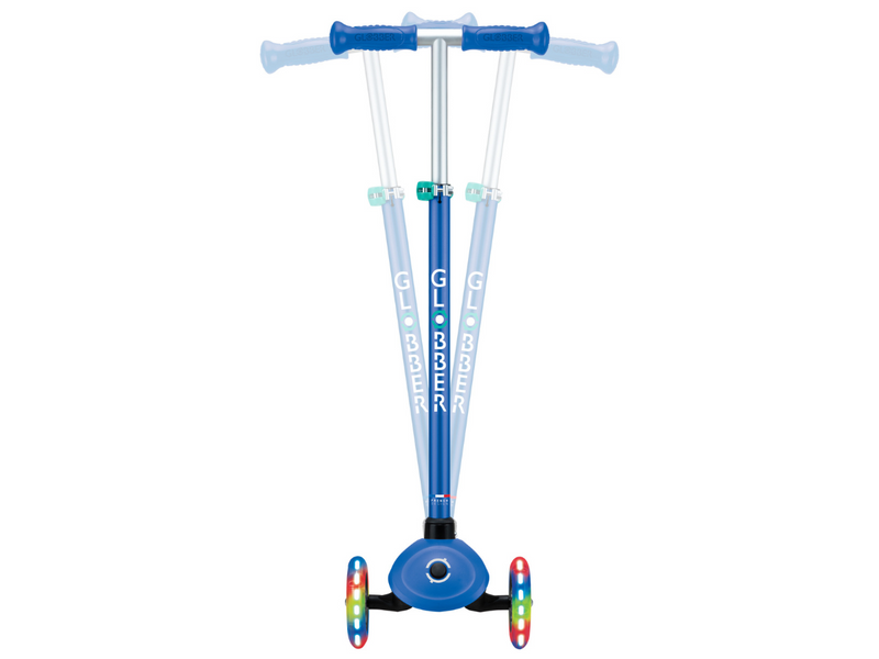 Globber Primo Plus Lights step - Blauw