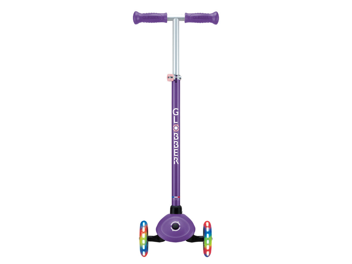 Globber Primo Plus Lights step - Paars