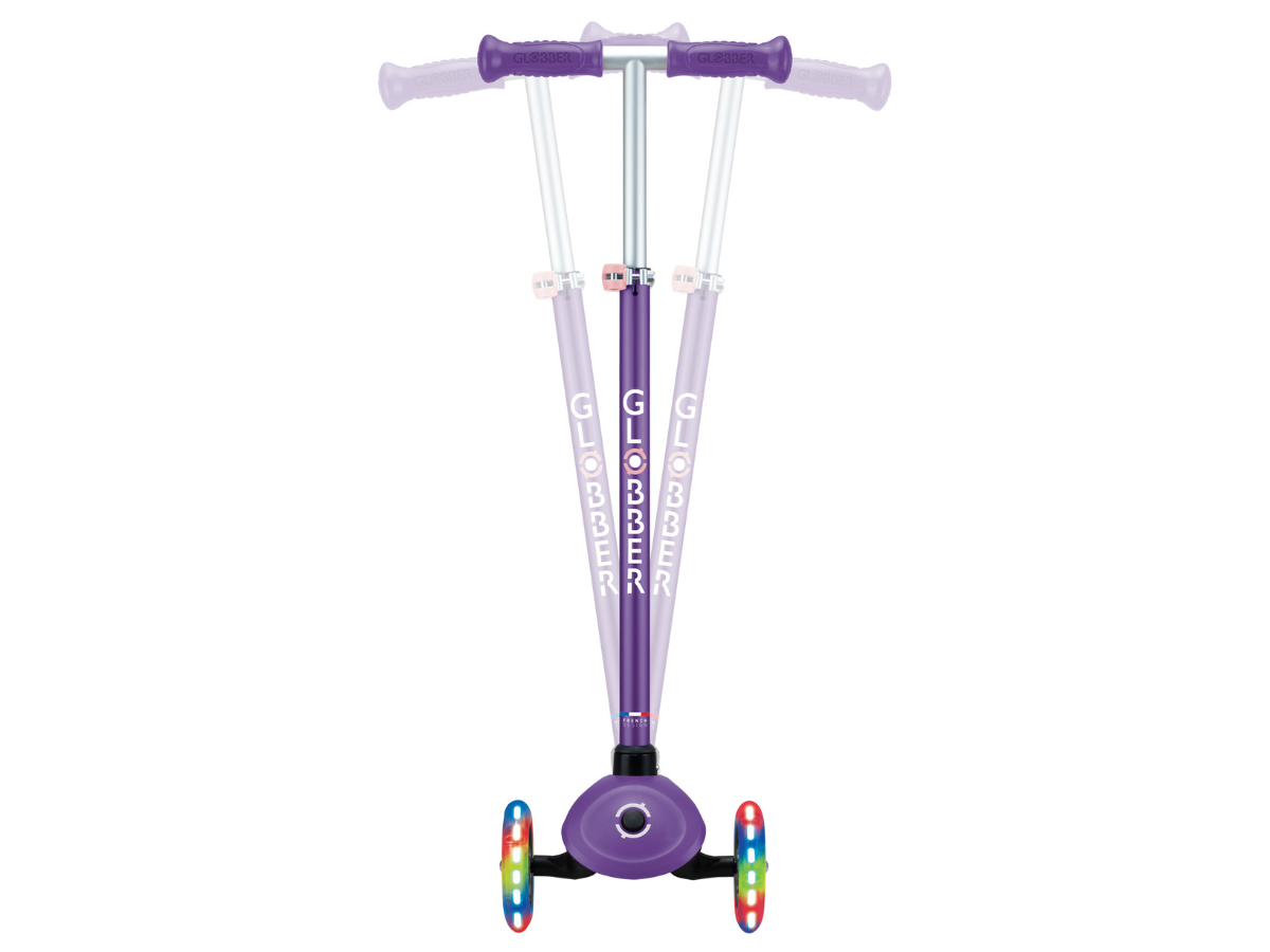 Globber Primo Plus Lights step - Paars