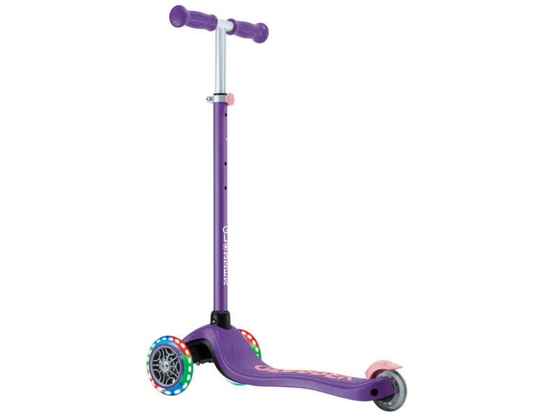 Globber Primo Plus Lights step - Paars