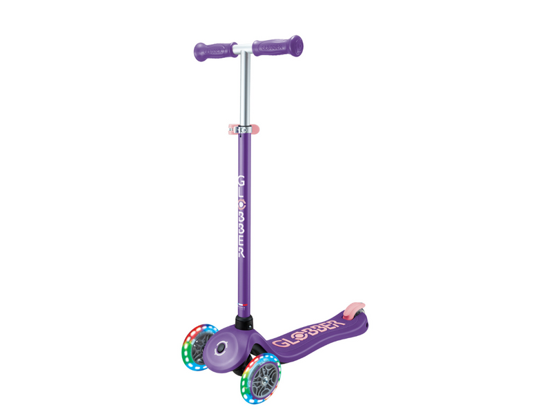Globber Primo Plus Lights step - Paars