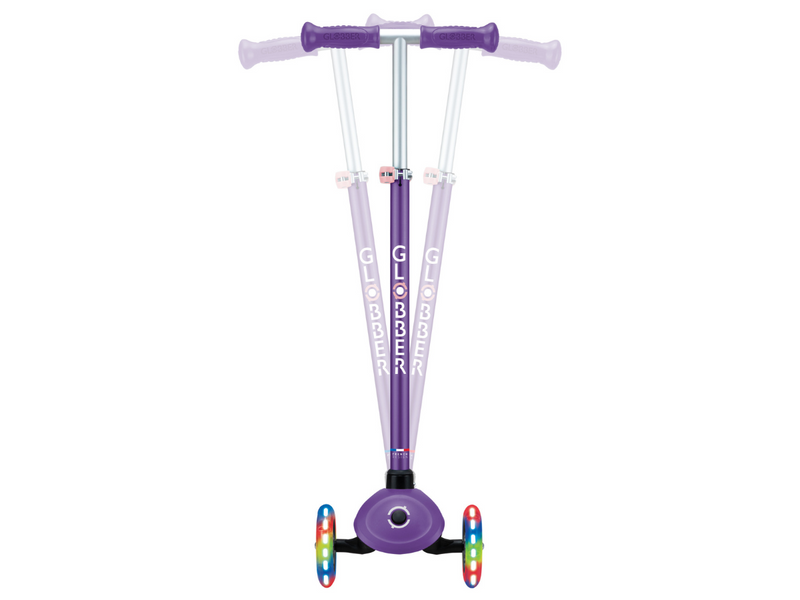 Globber Primo Plus Lights step - Paars