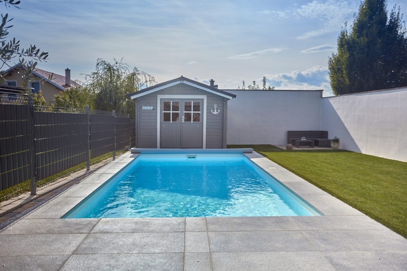 Polypropyleen zwembad met hoektrap - 5,00 x 3,00 x 1,50 m