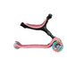 Globber Go Up Active Lights step - Pastel roze