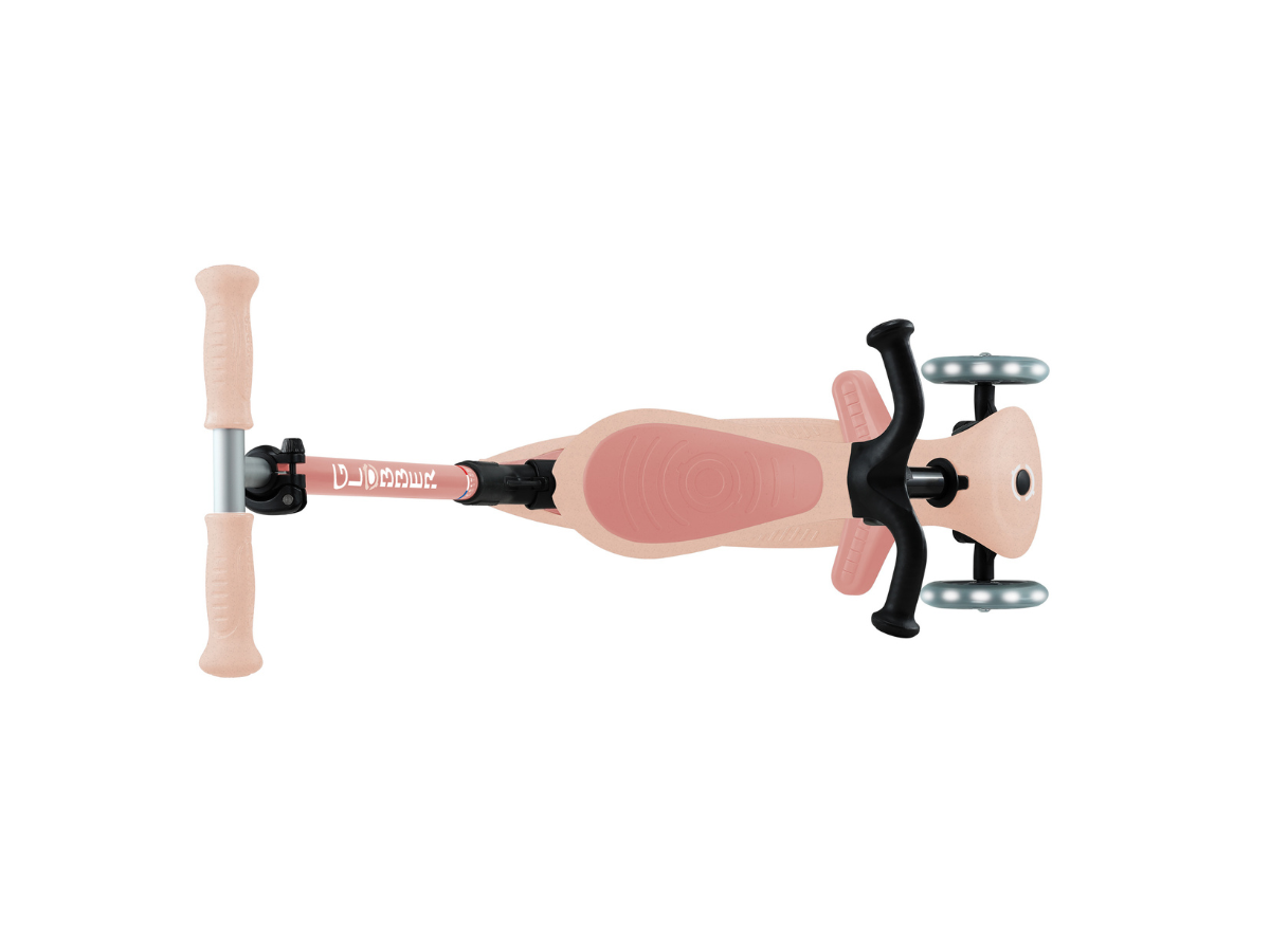 Globber Go Up Active Lights Eco step - Peach