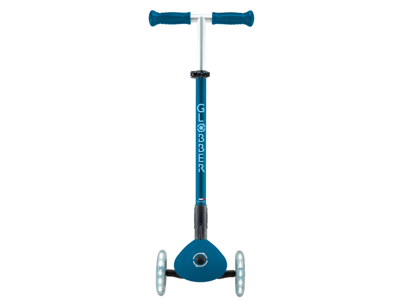 Globber Primo Foldable Plus Lights step - Blauw