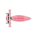 Globber Primo Foldable Plus Lights step - Pastel roze