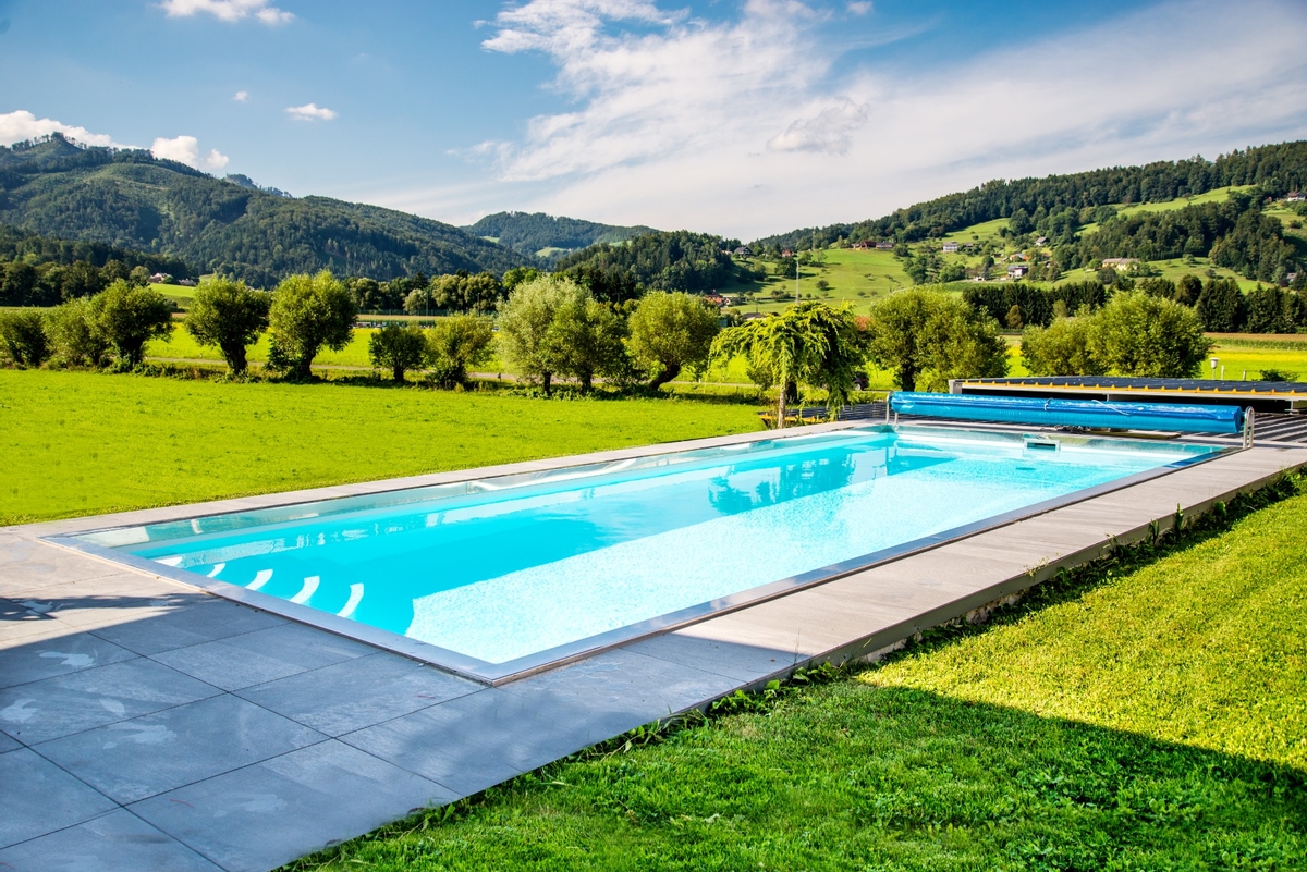 Polypropyleen zwembad met hoektrap - 6,00 x 3,00 x 1,50 m