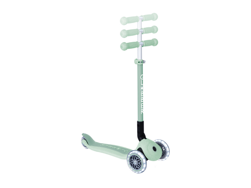 Globber Primo Foldable Lights Eco step - Pistache