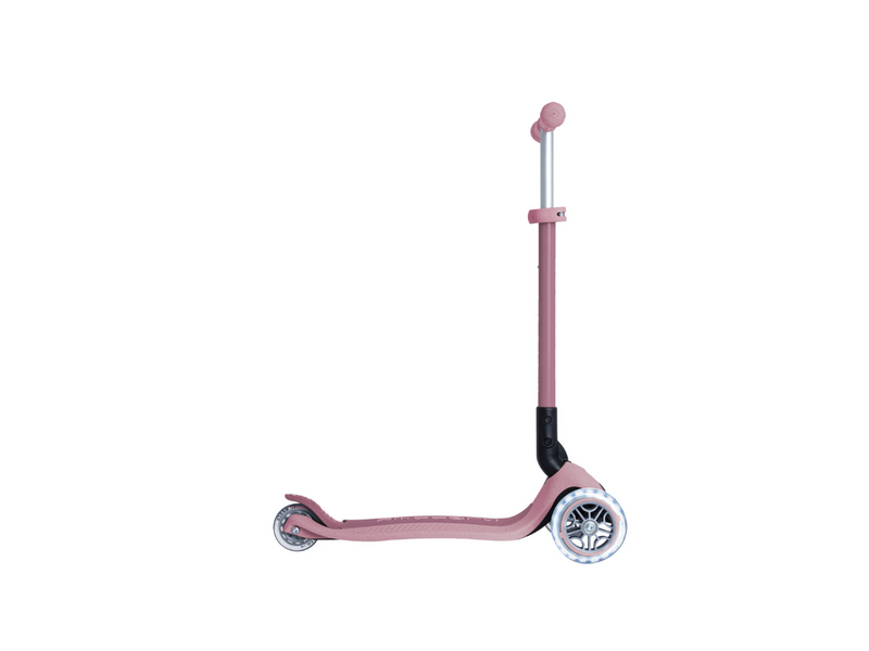 Globber Primo Foldable Lights Eco step - Berry