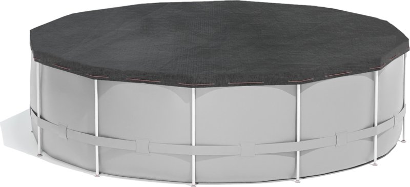 Afdekzeil voor rond zwembad 400cm (zeilmaat 460)
