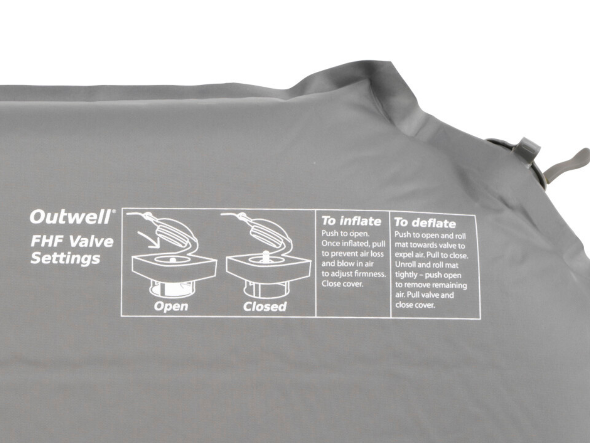 Outwell Sleepin Single 3.0 zelfopblaasbare slaapmat - Zwart