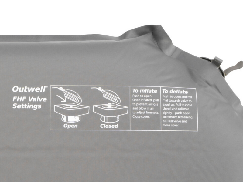 Outwell Sleepin Single 3.0 zelfopblaasbare slaapmat - Zwart