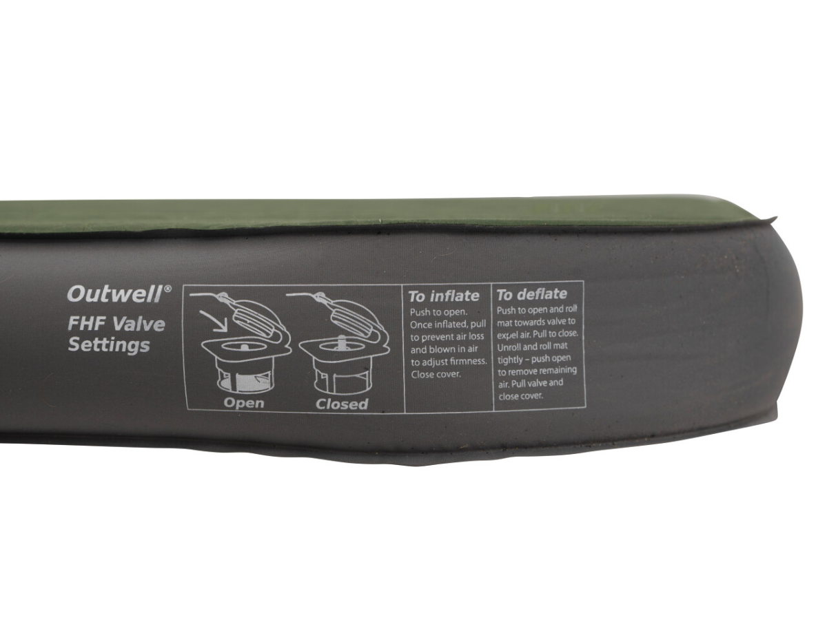 Outwell Dreamhaven Single 15.0 zelfopblaasbare slaapmat - Groen