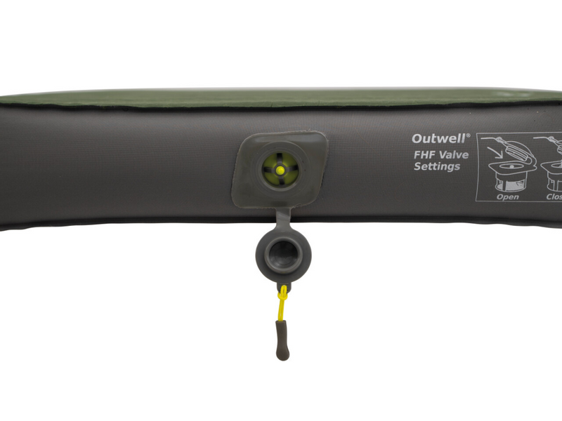 Outwell Dreamhaven Duo 10.0 zelfopblaasbare slaapmat - Groen