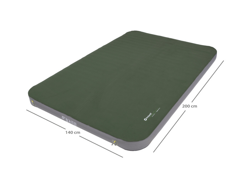 Outwell Dreamhaven Duo 10.0 zelfopblaasbare slaapmat - Groen