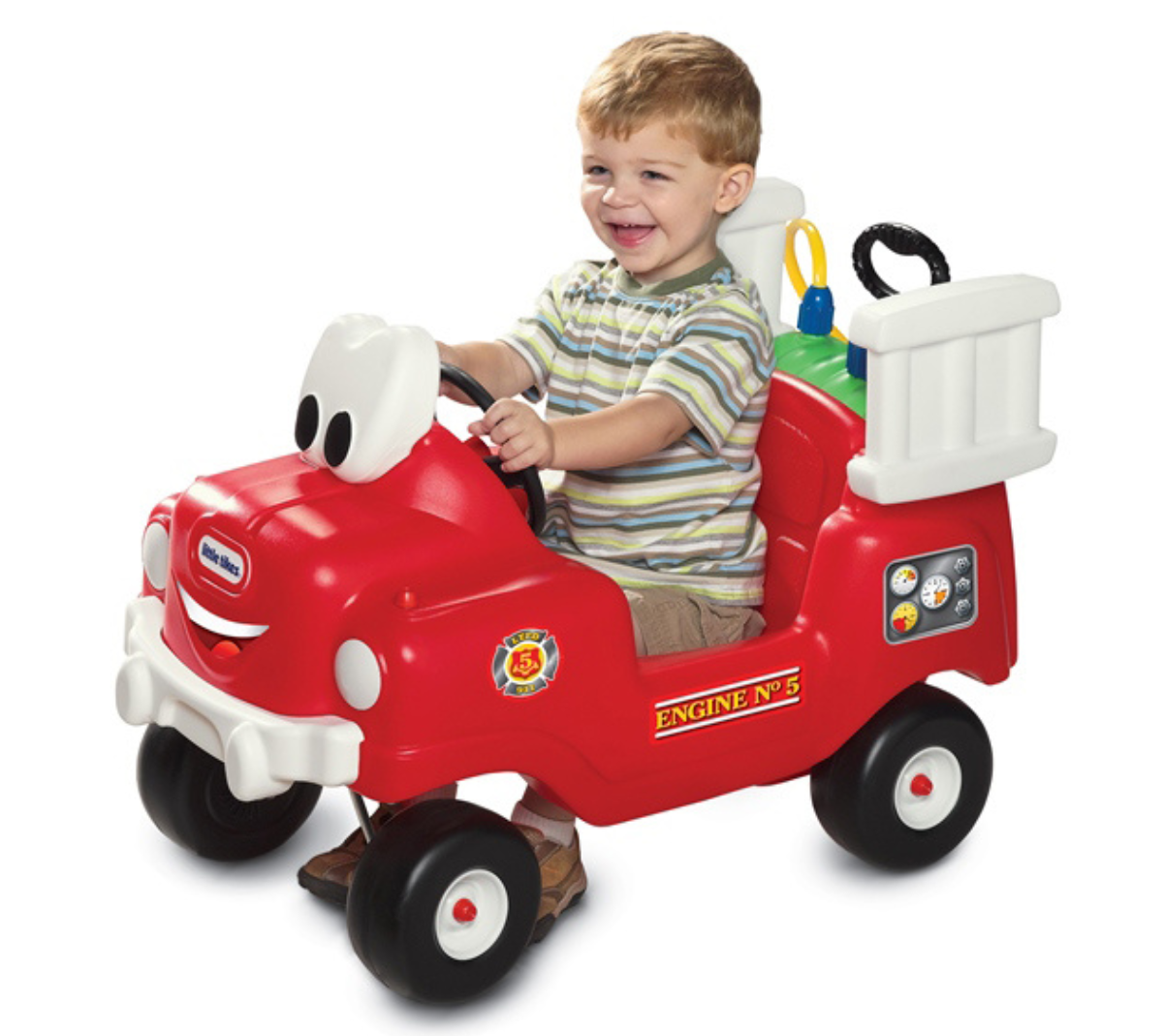Little Tikes Cozy Coupe Brandweer Truck loopauto