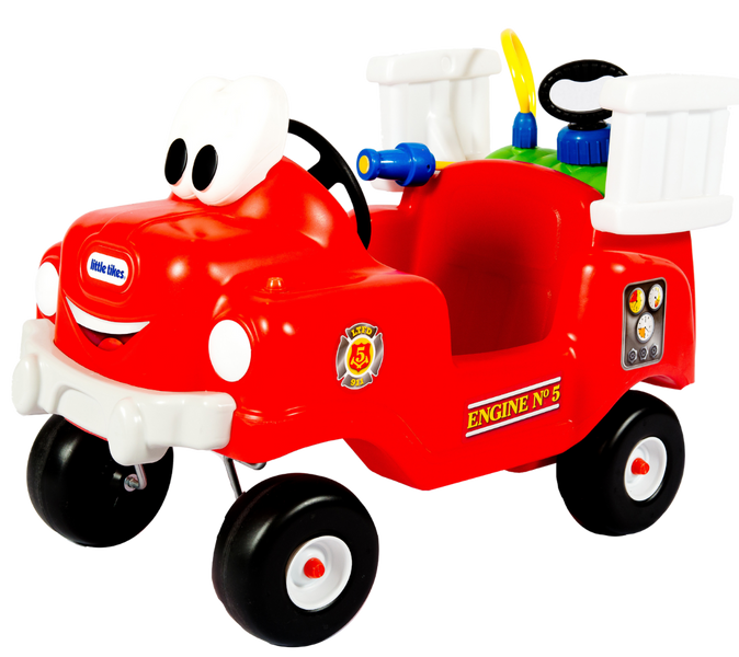 Little Tikes Cozy Coupe Brandweer Truck loopauto
