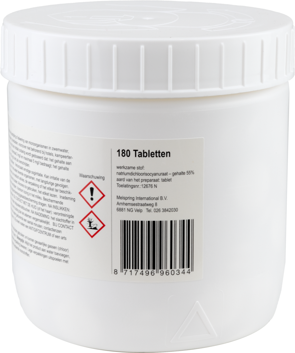 Pool Power mini quick chloortabletten 2,7 grams 0,5kg
