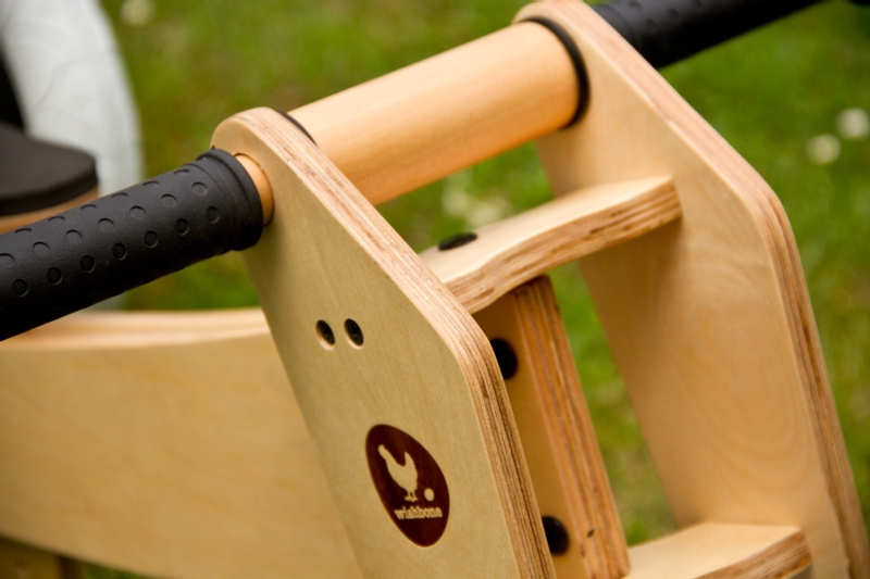 Wishbone Original 3 in 1 houten driewieler loopfiets - stuur