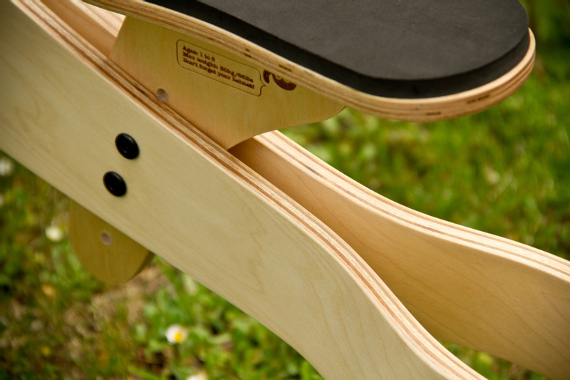 Wishbone Original 3 in 1 houten driewieler loopfiets - zadel