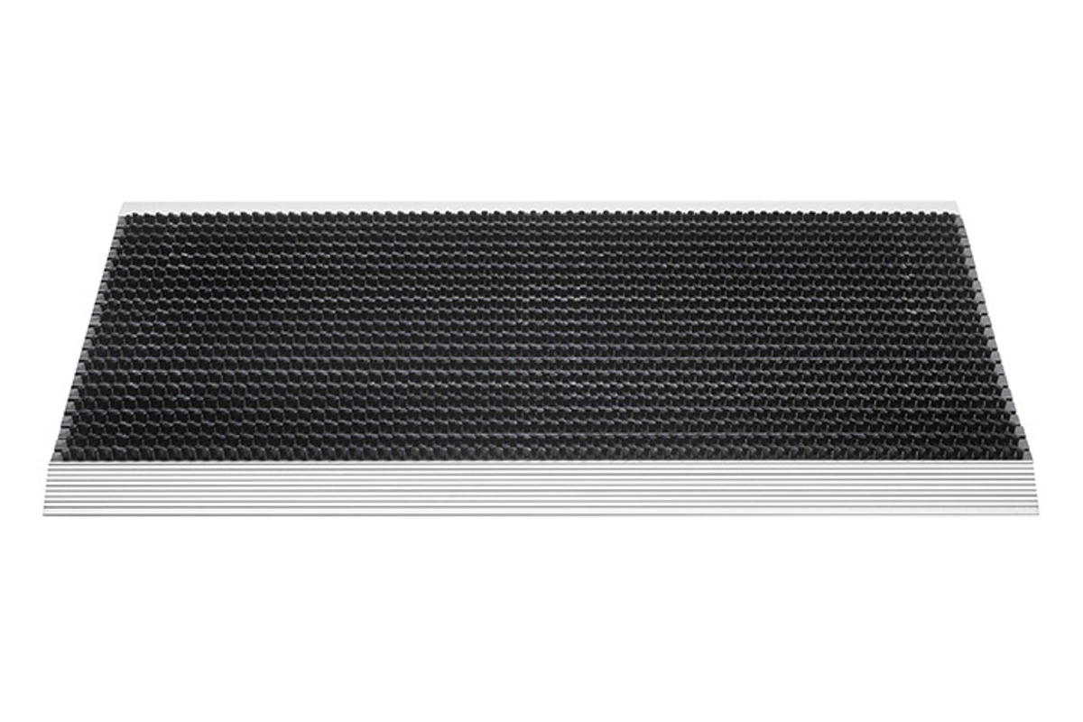 Hamat Outline deurmat buiten - Black - 60 x 90 cm