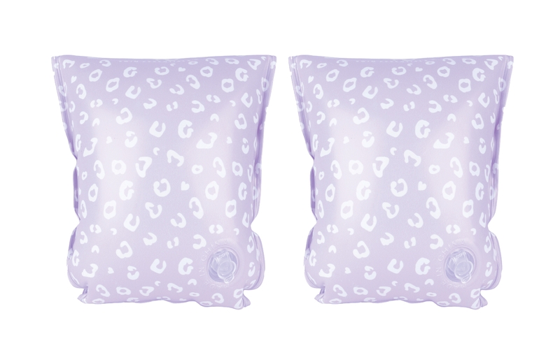 Swim Essentials Lila Leopard zwemarmband - 2-6 jaar