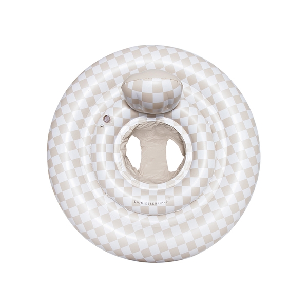 Baby Float Sand Check boven aanzicht
