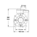 LX WTC 50M Spa Circulatiepomp 0,33 PK
