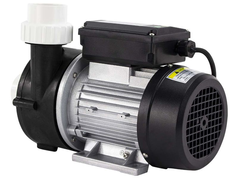 LX WTC 50M Spa Circulatiepomp 0,33 PK achteraanzicht.