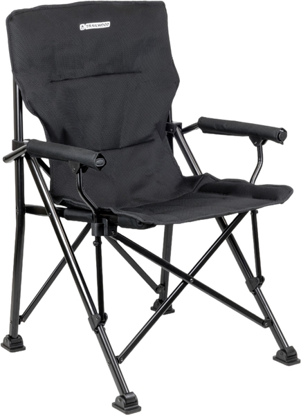 Trailwood Ranger vouwstoel - Zwart
