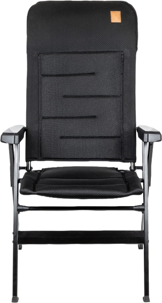 Trailwood Terravive Premium 3D standenstoel - Zwart vooraanzicht