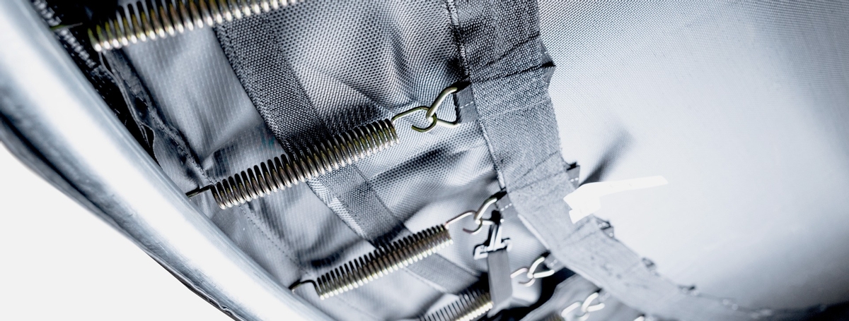 BLITS Urban trampoline - Ø 427 cm - Zwart