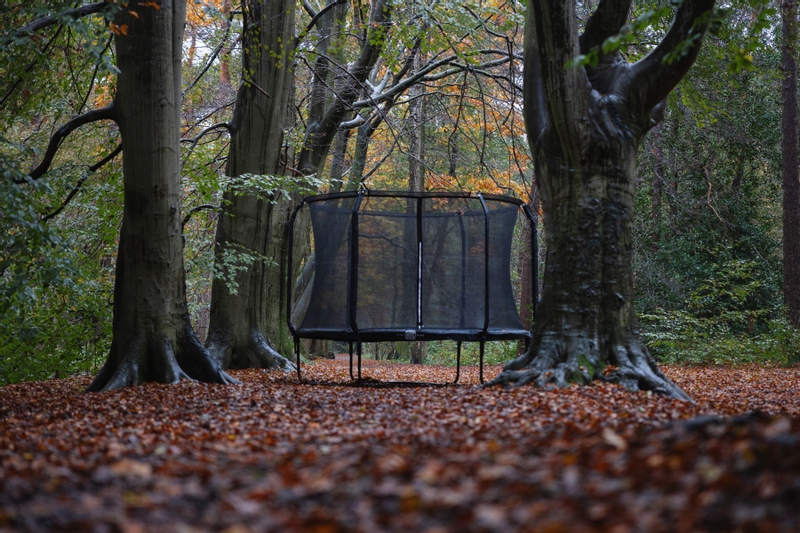 BLITS Urban trampoline - Ø 427 cm - Zwart