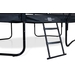 BLITS Urban trampoline - 244 x 366 cm - Zwart