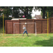 Open Goaaal Junior voetbaldoel, rebounder & backstop - 3 in 1 - 240 x 140 cm