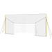 Open Goaaal Large voetbaldoel, rebounder & backstop - 3 in 1 - 490 x 210 cm