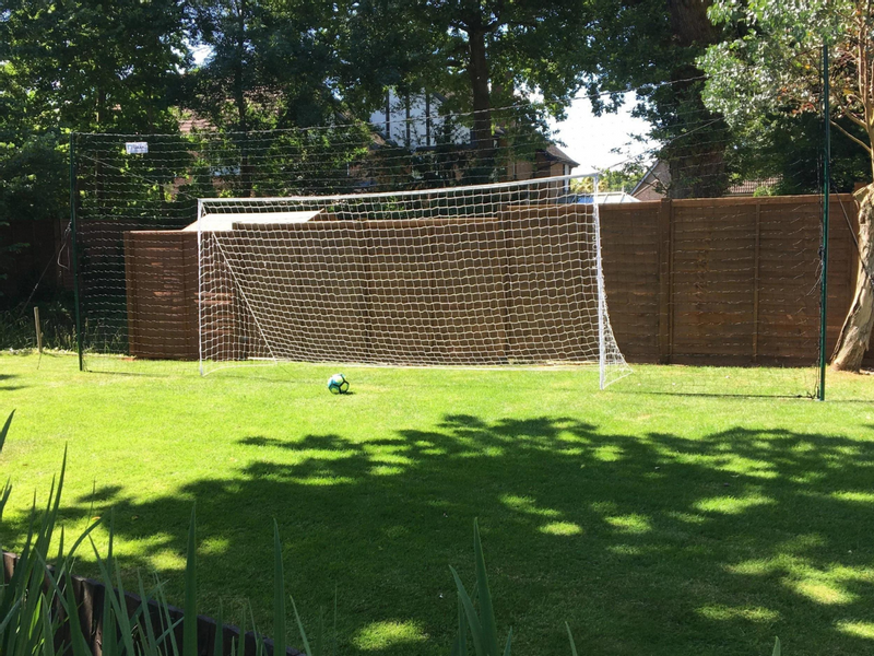 Open Goaaal Large voetbaldoel, rebounder & backstop - 3 in 1 - 490 x 210 cm
