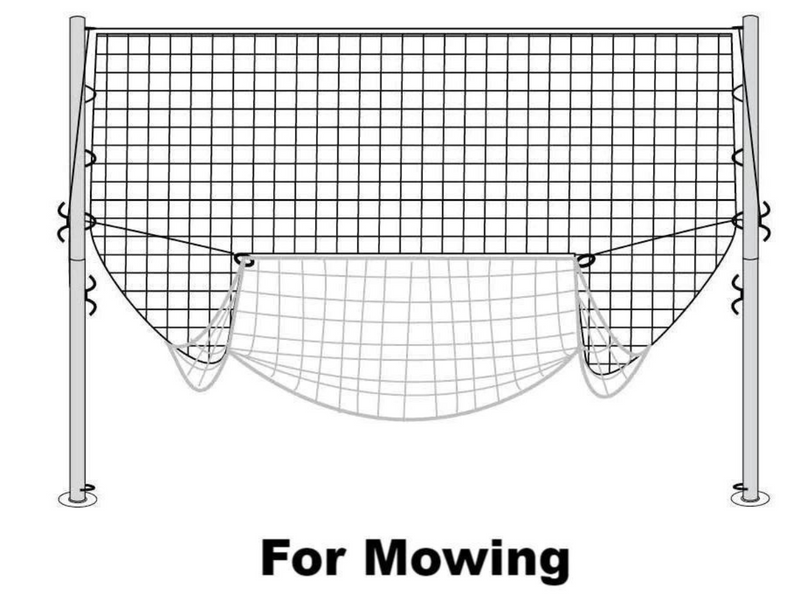 Open Goaaal Large voetbaldoel, rebounder & backstop - 3 in 1 - 490 x 210 cm