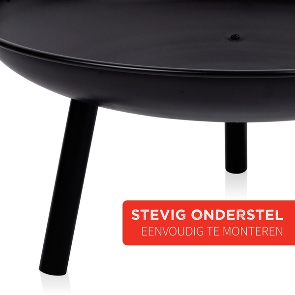 Vuurschaal staal - Ø 60 cm