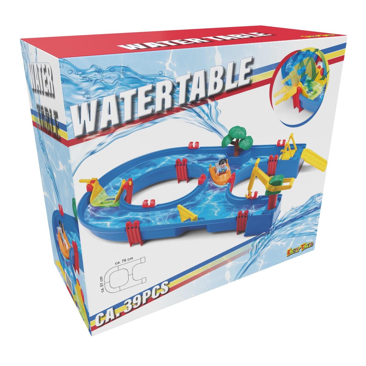 Eddy Toys waterbaan - 39-delig