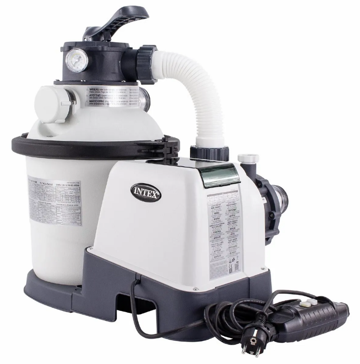 Intex Ultra  XTR Frame zwembad - 488 x 122 cm - met warmtepomp, zandfilterpomp en accessoires