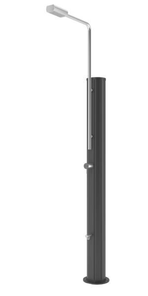 Astral Rainbow buitendouche solar - Antraciet