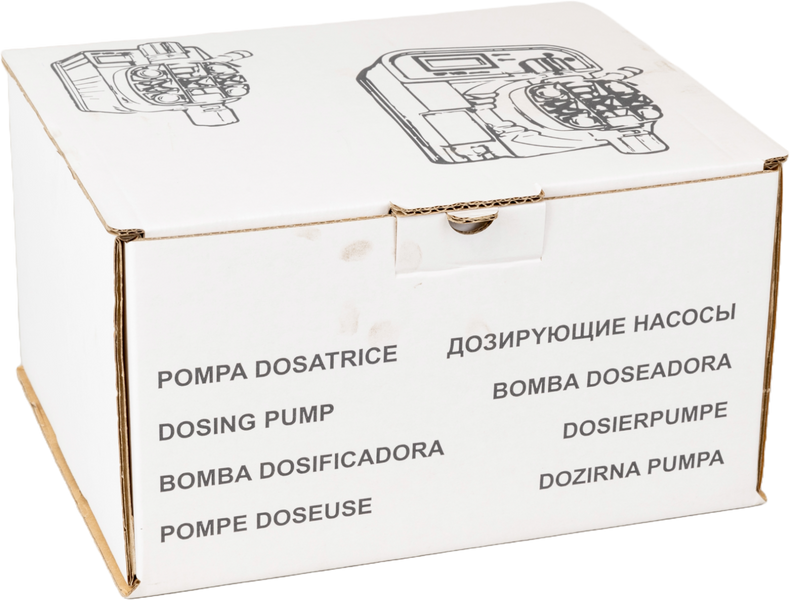 W'eau peristaltische doseerpomp