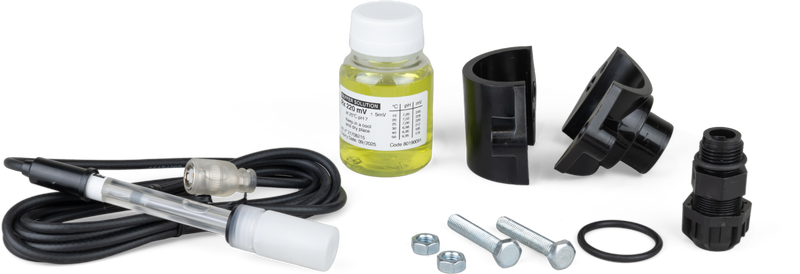 W'eau automatische pH meter en doseerpomp